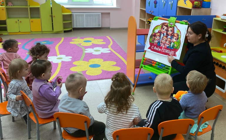 Подробнее о статье Международный день семьи в младшей группе